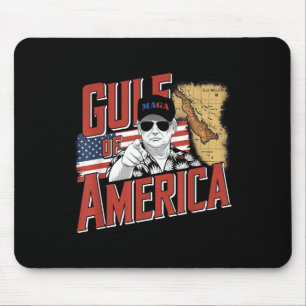 Gulf Of Usa America Trump Greeting From The Patrio Mouse Pad