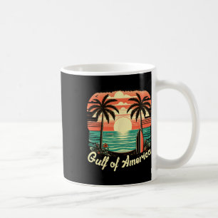 Gulf Of Usa America Vintage Beach America's Gulf M Coffee Mug