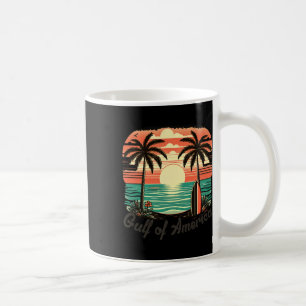 Gulf Of Usa America Vintage Beach Americas Gulf Me Coffee Mug
