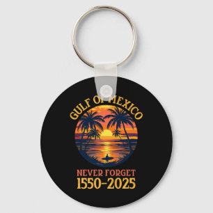 Gulf Of Usa Funny Gulf Of Mexico Never Forget Prem Key Ring