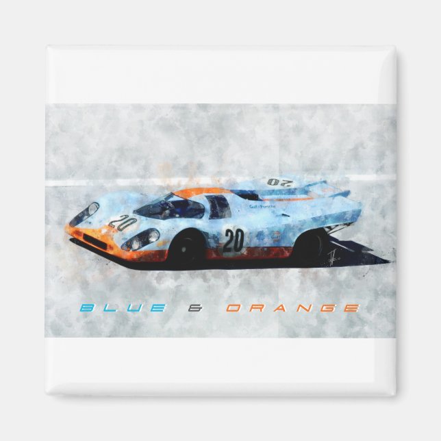Gulf-Porsche917 Magnet (Front)