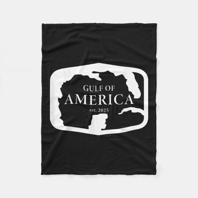 Gulf Retro Of America Est 2025 Usa American Men Wo Fleece Blanket (Front)