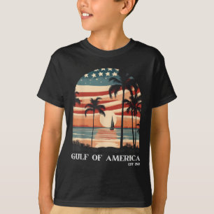 Gulf Retro Of America Est 2025 Usa American Men Wo T-Shirt
