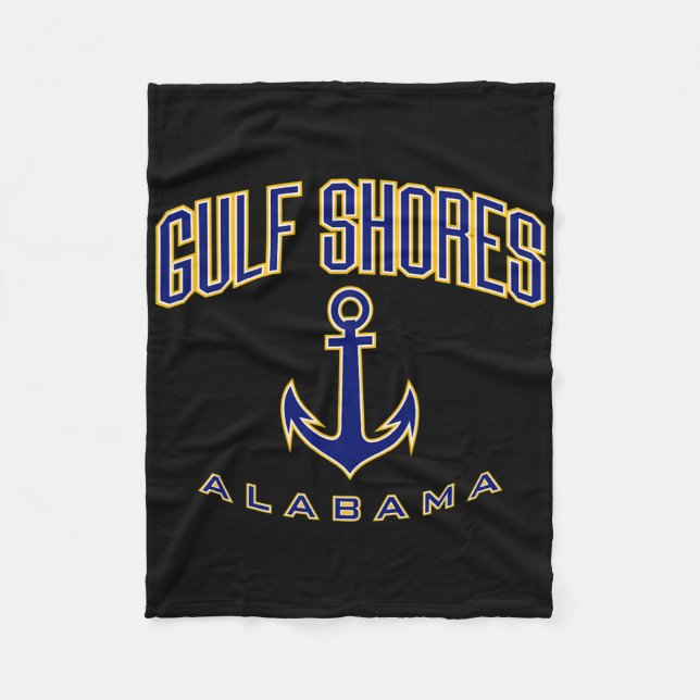 Gulf Shores Al  Fleece Blanket (Front)