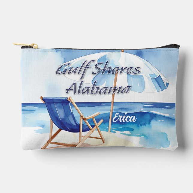 Gulf Shores, Alabama Accessory Pouch (Front)