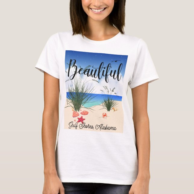 Gulf Shores Alabama (Beautiful) T-Shirt (Front)