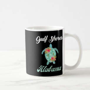 Gulf Shores Alabama Sea Turtle Family Vacation Mat Coffee Mug