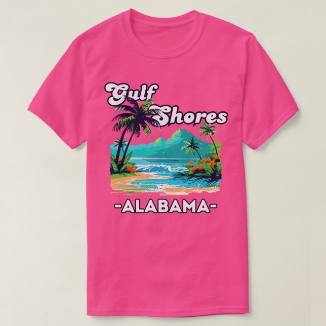 Gulf Shores Alabama TShirt 1 (Design Front)