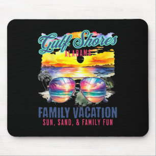 Gulf Shores Alabyma Family Vacation Beach Gulf Sho Mouse Pad
