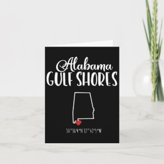 Gulf Shores Alabyma Vacation Destination Card