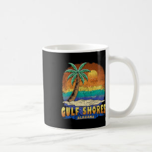 Gulf Shores Alabyma Vintage Distressed Souvenir Coffee Mug