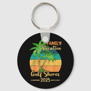 Gulf Shores Beach Alabama Family Vacation 2025 Key Ring