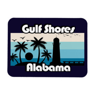 Gulf Shores Beach Alabama Magnet