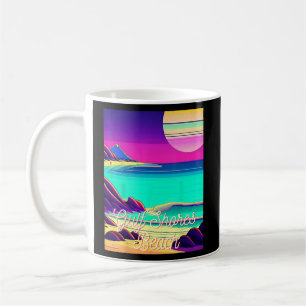 Gulf Shores Beach Alabama Parasdise Retro Vintage Coffee Mug