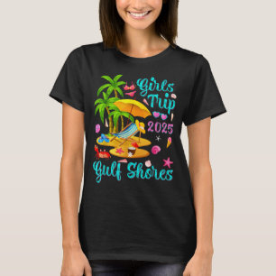 Gulf Shores Beach Alabama Summer Vacation Girls T-Shirt