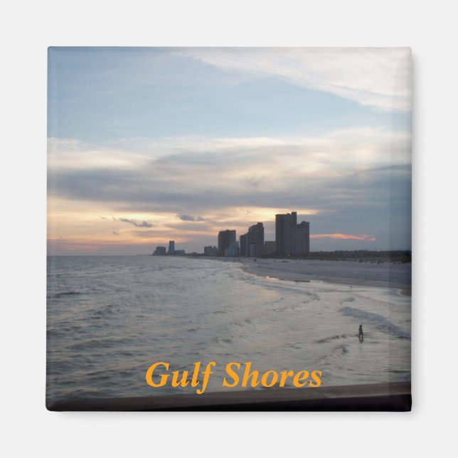 Gulf Shores magnet (Front)