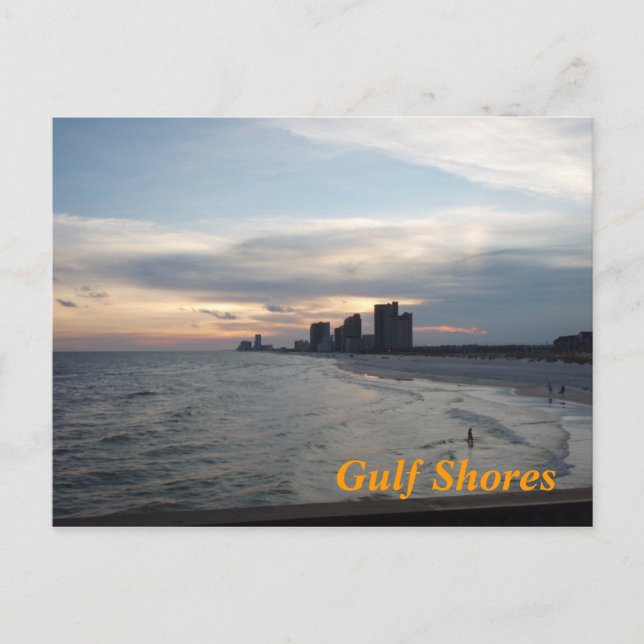 gulf shores postcard (Front)
