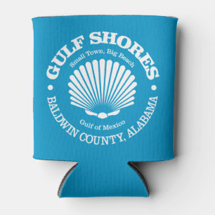 Gulf Shores (seashell) Can Cooler