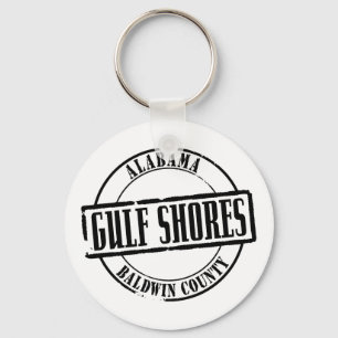 Gulf Shores Title Key Ring