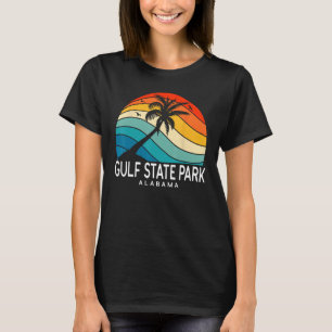 Gulf State Park Alabama Tropical Beach Palm Tree S T-Shirt