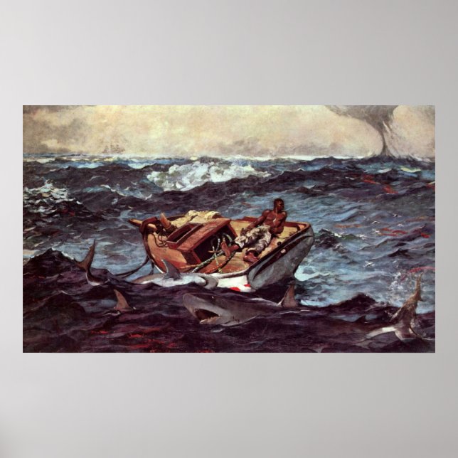 Gulf Stream by Winslow Homer Poster (Front)