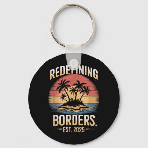 Gulf Usa America Humourous Trump Patriotic 2025 Key Ring