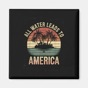 Gulf Usa America Humourous Trump Patriotic 2025 Magnet