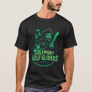 Gulfport Gulf Gliders Minor League Baseball Team T-Shirt