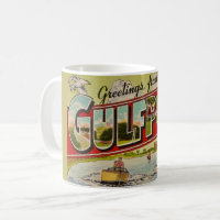 Gulfport Mississippi Greetings Postcard