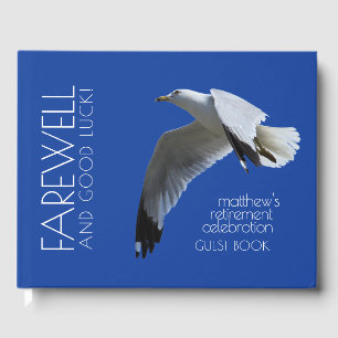 Gull in Flight Farewell / Retirement Party Guest Book