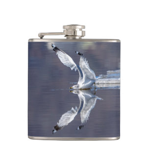 Gull Reflections Hip Flask