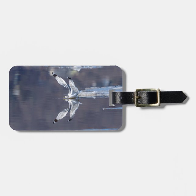 Gull Reflections Luggage Tag (Front Horizontal)