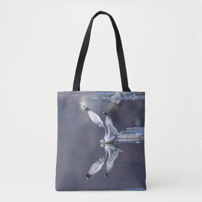 Gull Reflections Tote Bag (Front)