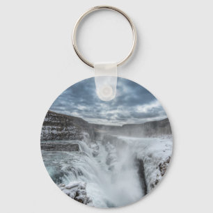 Gullfoss Waterfall, Iceland Key Ring