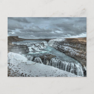 Gullfoss Waterfall, Iceland Postcard