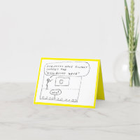 Gullibility Gene I Believe Anything Joke Card