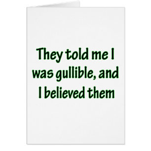 Gullible