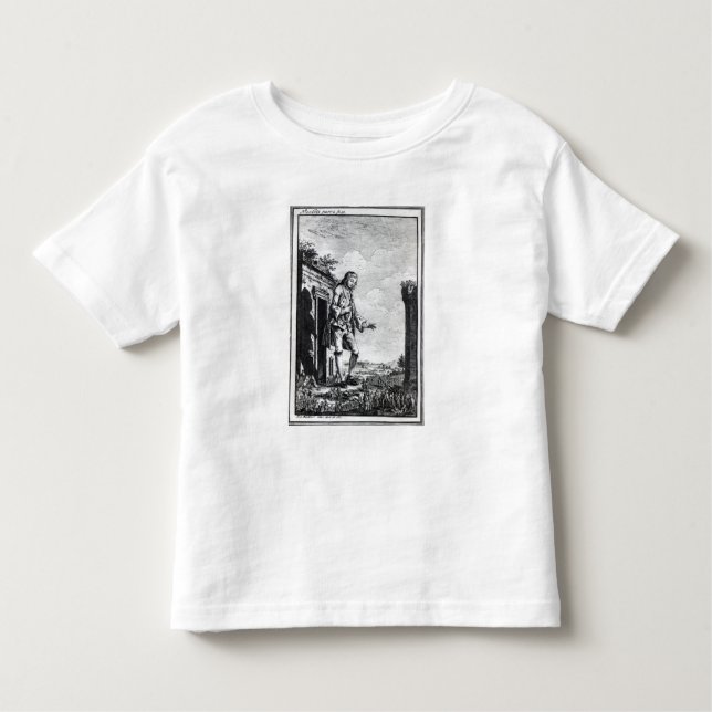 Gulliver amongst the Lilliputians Toddler T-Shirt (Front)
