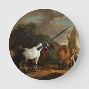 Gulliver Taking his Final Leave of the Land of the Round Clock