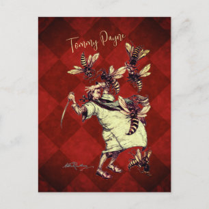 Gulliver's Travels Arthur Rackham Bees Postcard