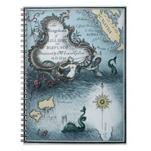 Gulliver's Travels by Jonathan Swift Notebook