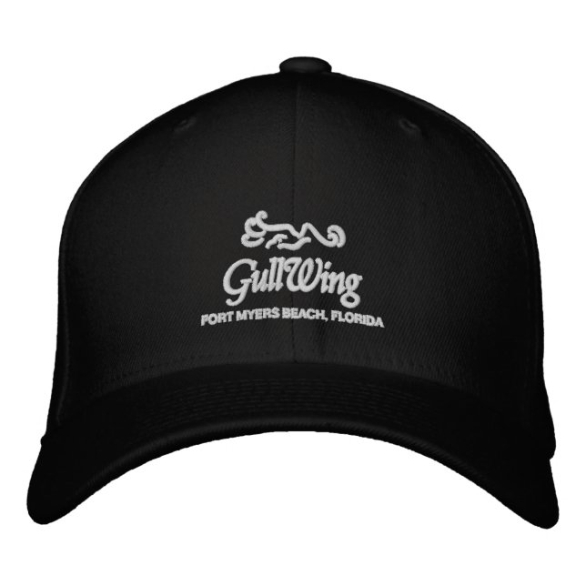 GullWing Beach Resort Basic Flexfit Wool Cap (Front)