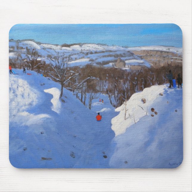 Gully Black Rocks Derbyshire 2009 Mouse Pad (Front)
