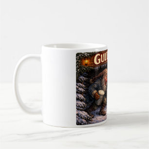 Gully Gawk Icelandic Yule Lad postcard Coffee Mug