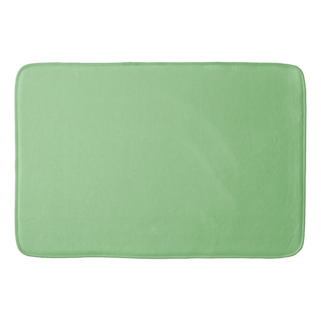 Gum Leaf,Pale Leaf,Pixie Green, Bath Mat (Front)