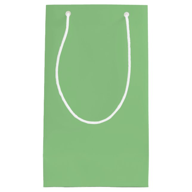 Gum Leaf,Pale Leaf,Pixie Green, Small Gift Bag (Front)