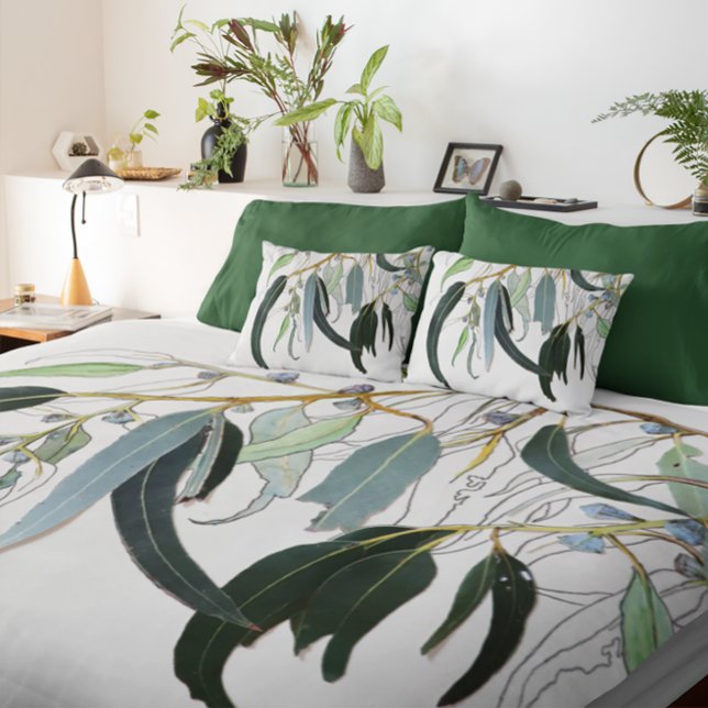 Gum Leaves Pillow (Creator Uploaded)