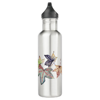 Gum Tree Leaves in the Fall 710 Ml Water Bottle