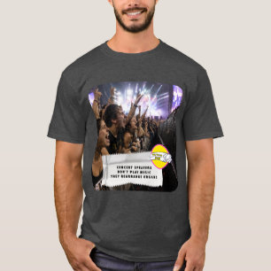 Gum Wrapper Jokes Concert T-Shirt