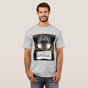 Gum Wrapper Jokes Drive-In Movie Theatre T-Shirt
